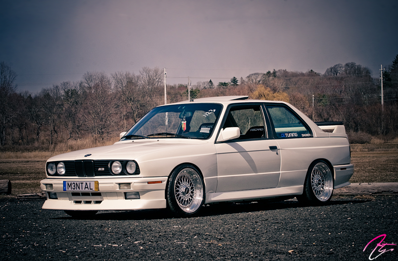 He said it has to be a white e30 convertible preferably with black interior
