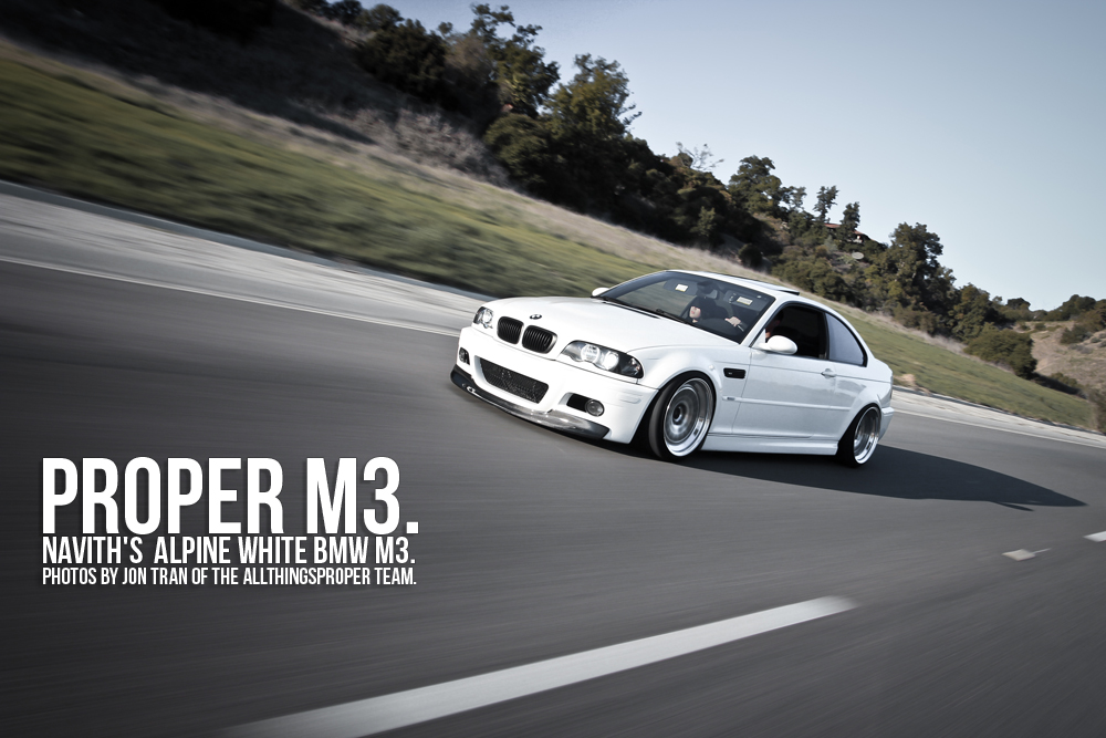 Navith's M3 is quite proper indeed It's stance is just about perfect